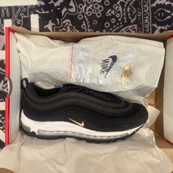 Nike Air Max 97 -- Olympic Rings Pack Black - Size 9 - Deadstock - Picture 2 of 2